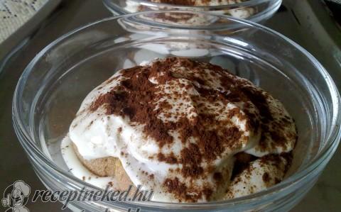 Tiramisu pohárkrém