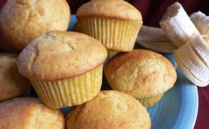 Egyszerű banános muffin