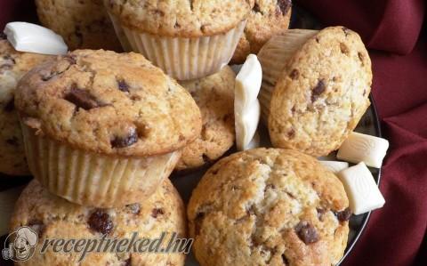 Egyszerű tejcsokis muffin