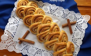 Fahéjas búzaszál kalács