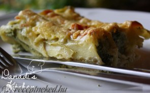 Ricottás-spenótos cannelloni