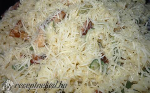 Cukkini carbonara (Jamie Oliver receptje nyomán)
