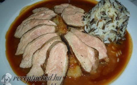 Ázsiai grillezett kacsamell