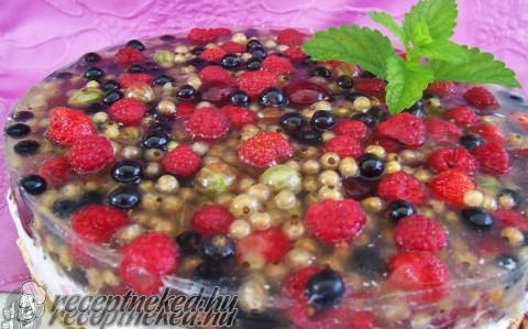 Gyümölcstorta mascarpone krémmel