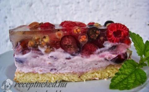 Gyümölcstorta mascarpone krémmel