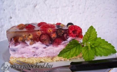 Gyümölcstorta mascarpone krémmel