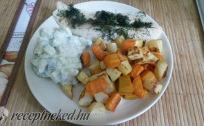 Kapros sült pangasius
