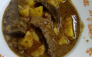 Krumplis májas