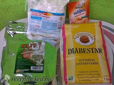 Narancsos édesburgonyás sütemény diabetikusan