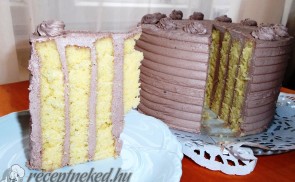 Dobos ízű legyezőtorta