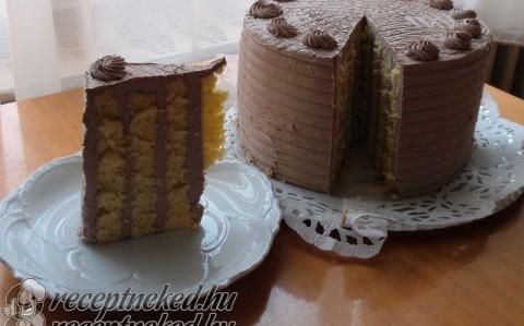 Dobos ízű legyezőtorta