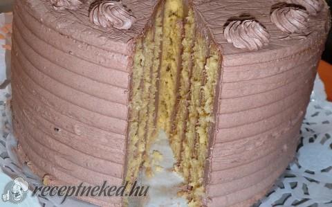 Dobos ízű legyezőtorta