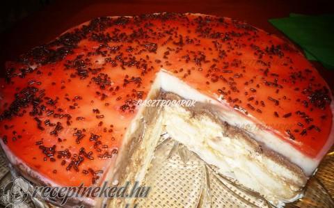 Babapiskóta torta