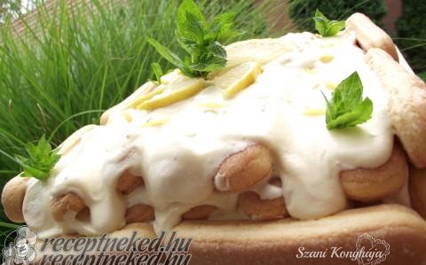 Citromos tiramisu torta