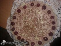 Meggyes-csokis torta