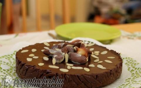 Karamelles trüffel torta