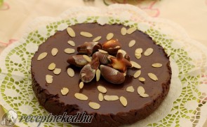 Karamelles trüffel torta