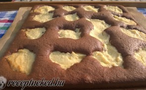 Boci szelet krémmel és zselével