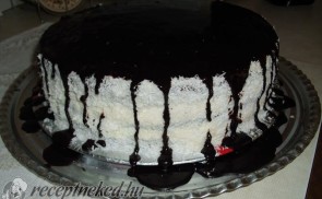 Kozák sapka torta