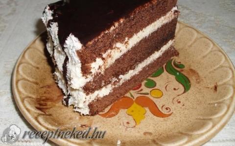Kozák sapka torta