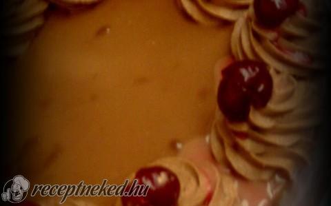 Gesztenyés lúdláb torta