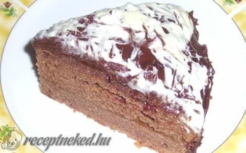 Sacher-torta fehércsokival