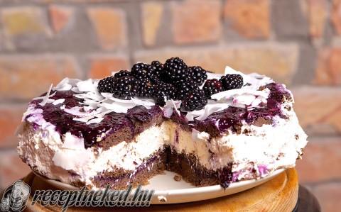 Szedres kókuszmousse torta