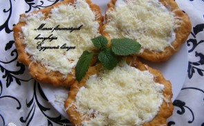 Burgonyás lángos