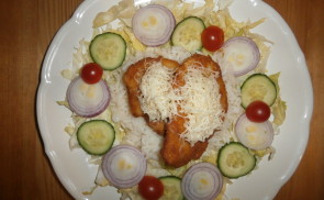 Rántott csirkemell