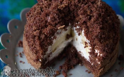 Mini vakondtúrás torta