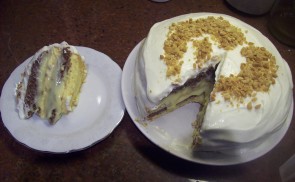 Vaníliakrémes torta