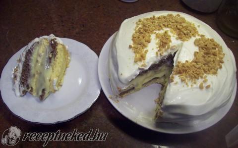 Vaníliakrémes torta