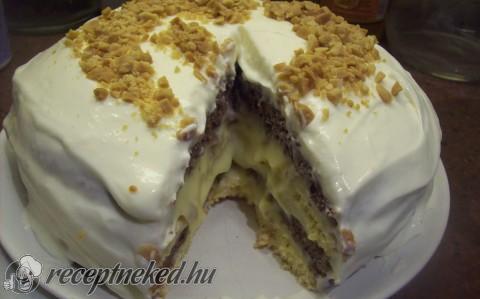 Vaníliakrémes torta