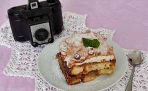 Diós-ananászos rakott kalács