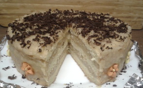 Almás-pudingos torta