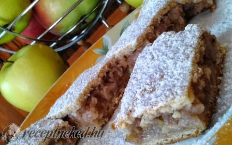Diós-mézes almás pite