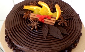 Narancsos csokoládétorta