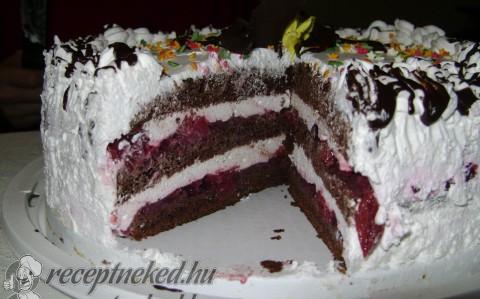 Feketeerdo torta