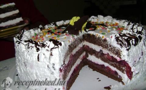 Feketeerdo torta