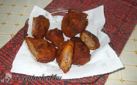 Csirkemáj corn dog bundában