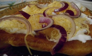 Krumplis lángos