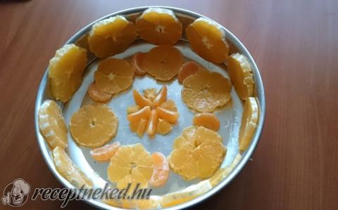Narancsos zselétorta