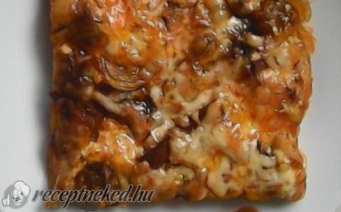 Zakuszkás pizza