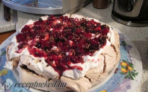 Kakaós pavlova