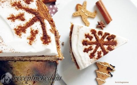 Mézeskalácsos-fahéjas tiramisu torta