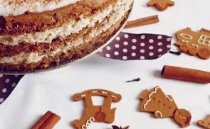 Mézeskalácsos-fahéjas tiramisu torta