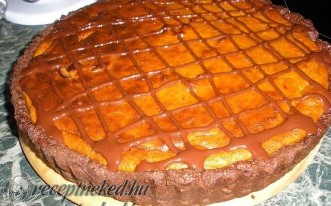 Csokoládés sütőtökös pite