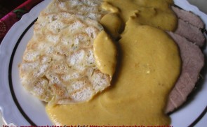 Vadas marha szalvétagombóccal