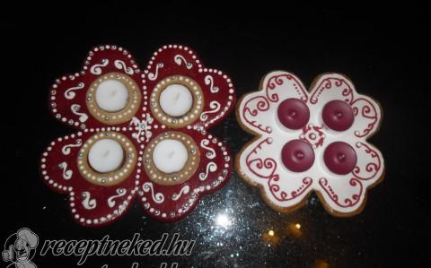 Adventi mézeskalács