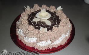 Tejszínes- csokoládétorta